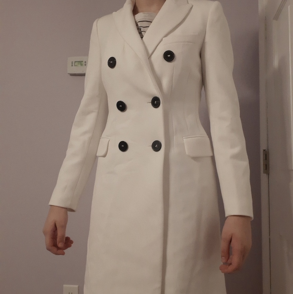 Double breasted coat